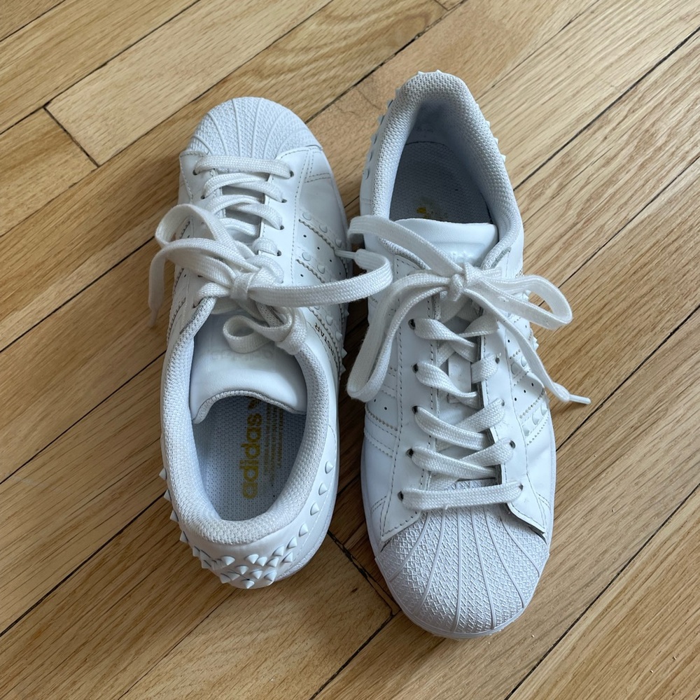 Adidas superstar white studs - Picture 7 of 10